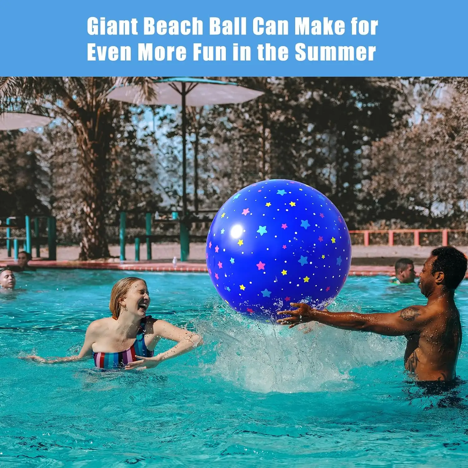 Giant Beach Ball, Bbeach Balls 24 inch - 81rdbozgtal._ac_sl1500_